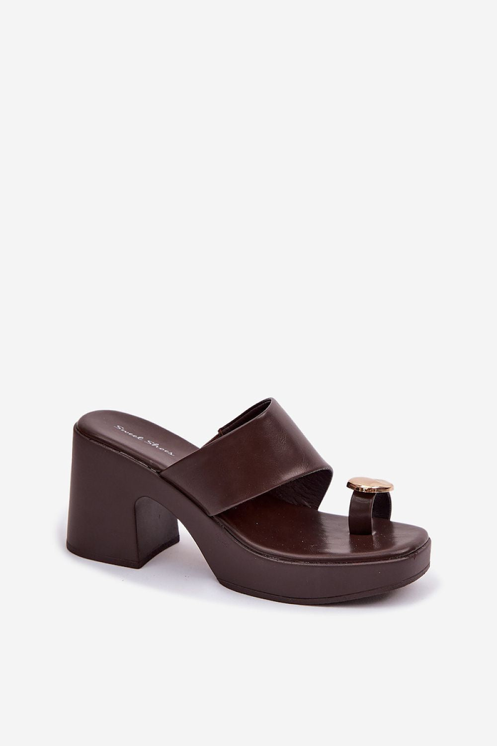  Klapky na podpatku model 225376 Step in style 