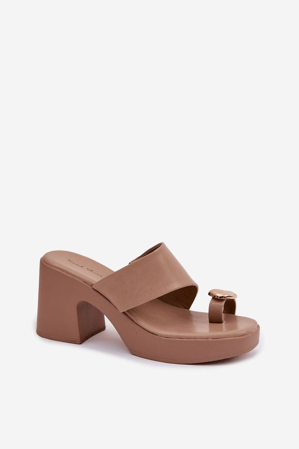  Klapky na podpatku model 225377 Step in style 