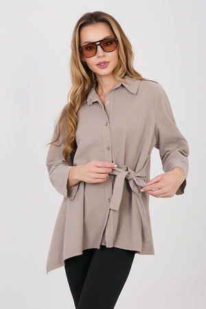  Košile s dlouhým rukávem  model 225421 Rue Paris 