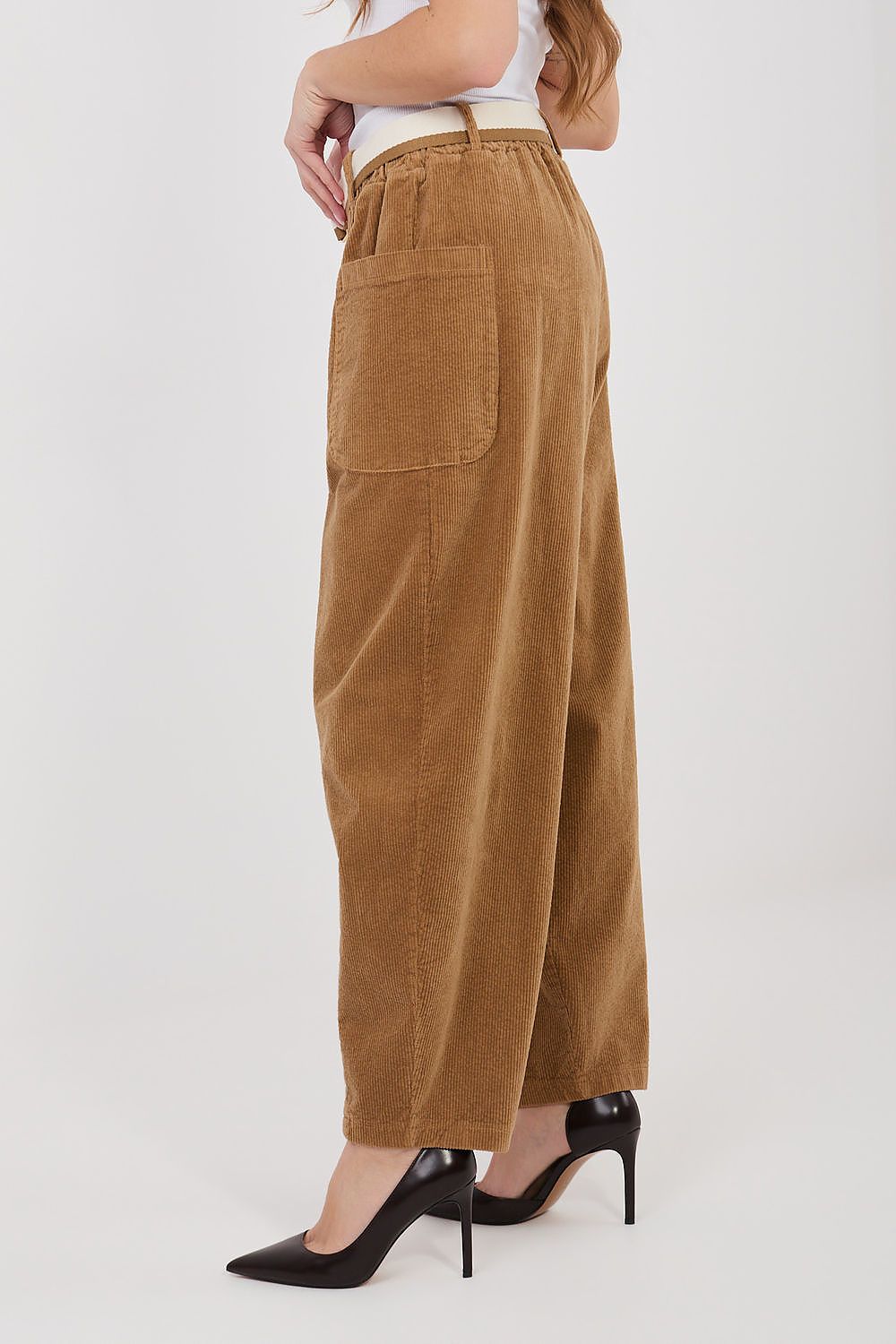  Kordové kalhoty model 225424 Rue Paris 