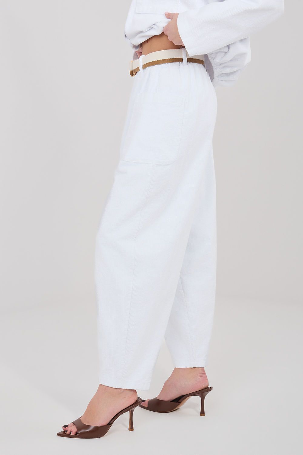  Kordové kalhoty model 225425 Rue Paris 