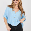  Košile s krátkým rukávem  model 225509 Italy Moda 