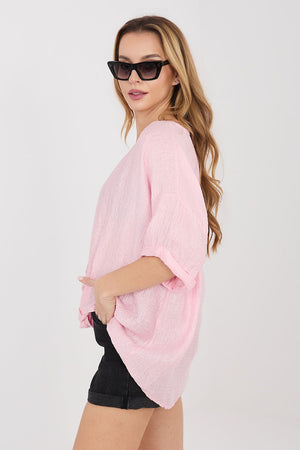  Košile s krátkým rukávem  model 225510 Italy Moda 