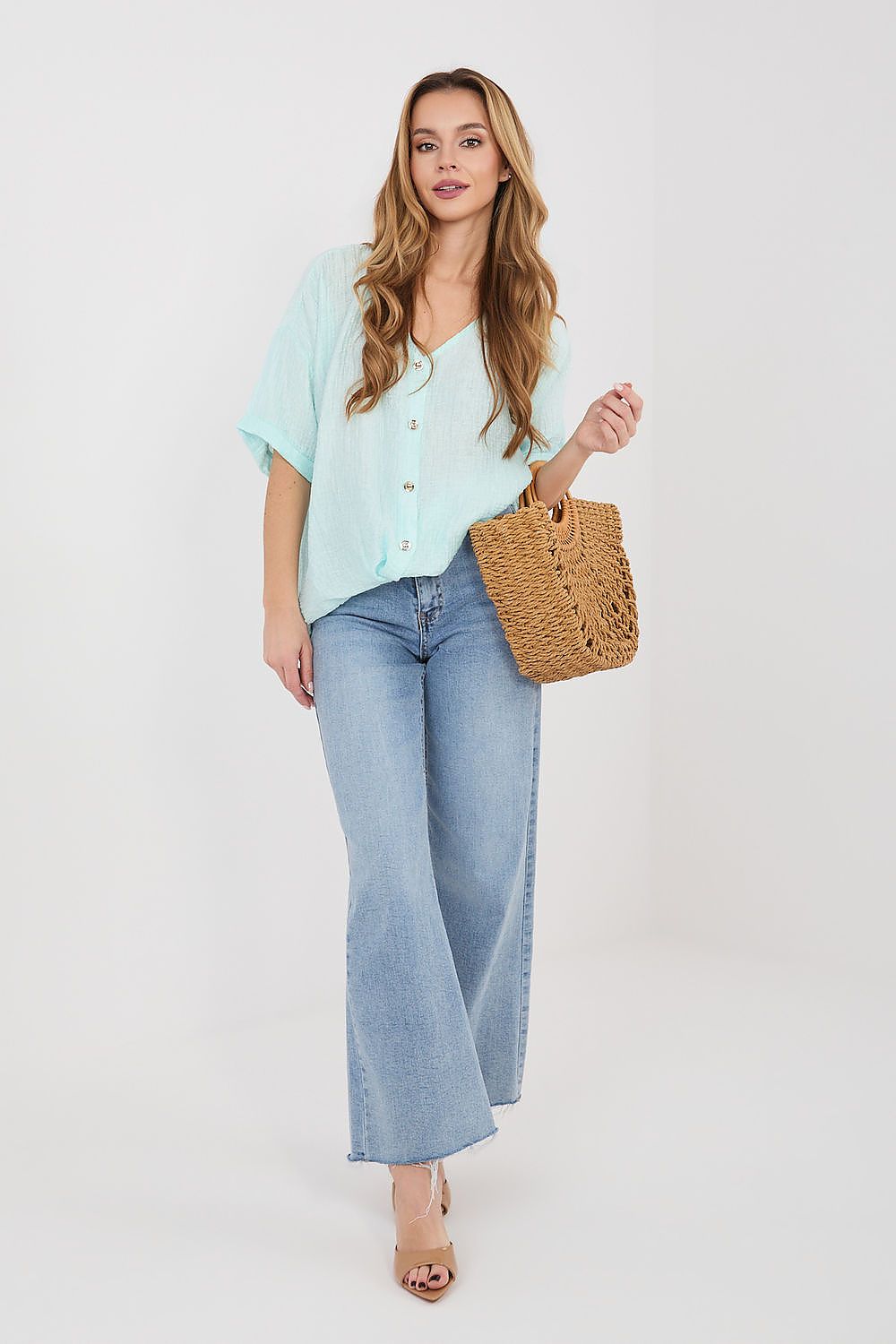  Košile s krátkým rukávem  model 225511 Italy Moda 