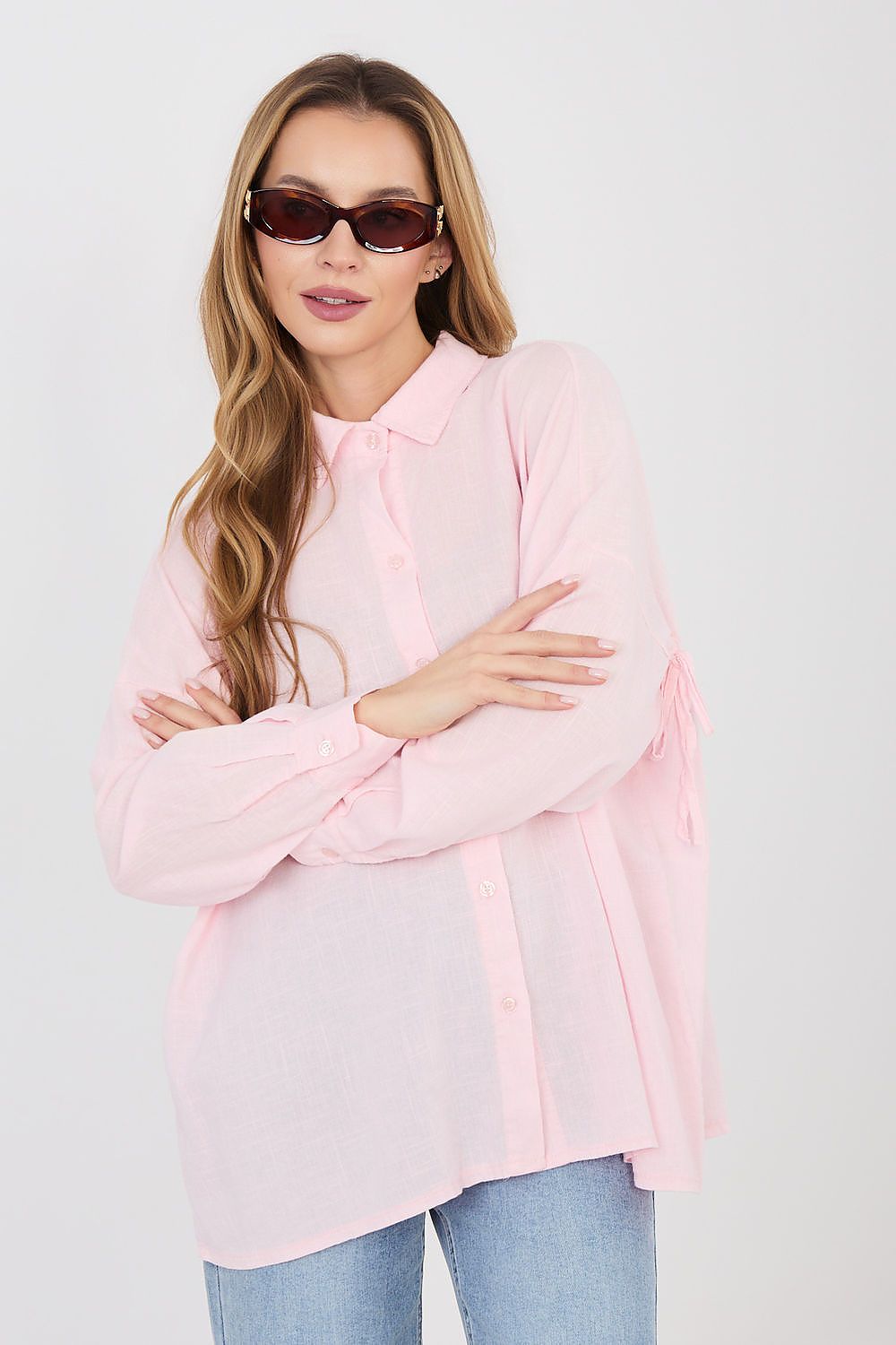  Košile s dlouhým rukávem  model 225514 Italy Moda 