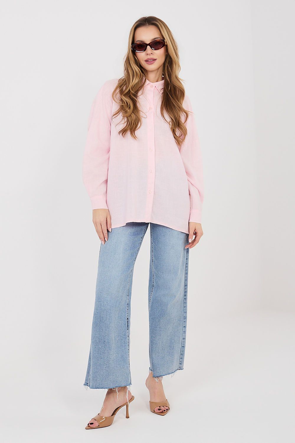  Košile s dlouhým rukávem  model 225514 Italy Moda 