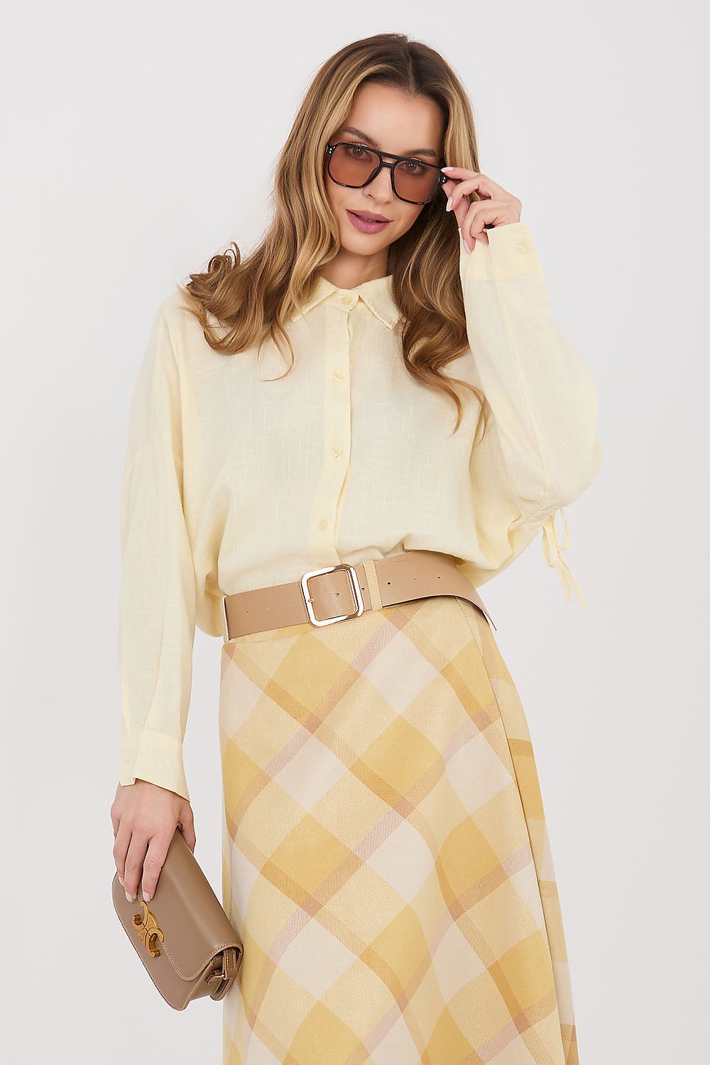  Košile s dlouhým rukávem  model 225515 Italy Moda 