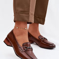  Polobotky na podpatku  model 226084 Step in style 