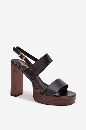  Sandály na podpatku  model 226116 Step in style 