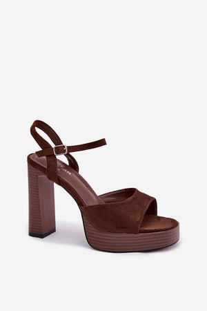  Sandály na podpatku  model 226119 Step in style 