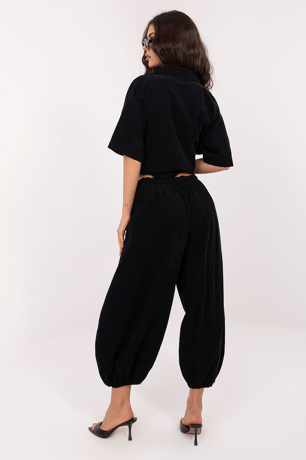  Kordové kalhoty model 226229 Italy Moda 