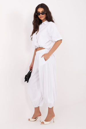  Kordové kalhoty model 226234 Italy Moda 