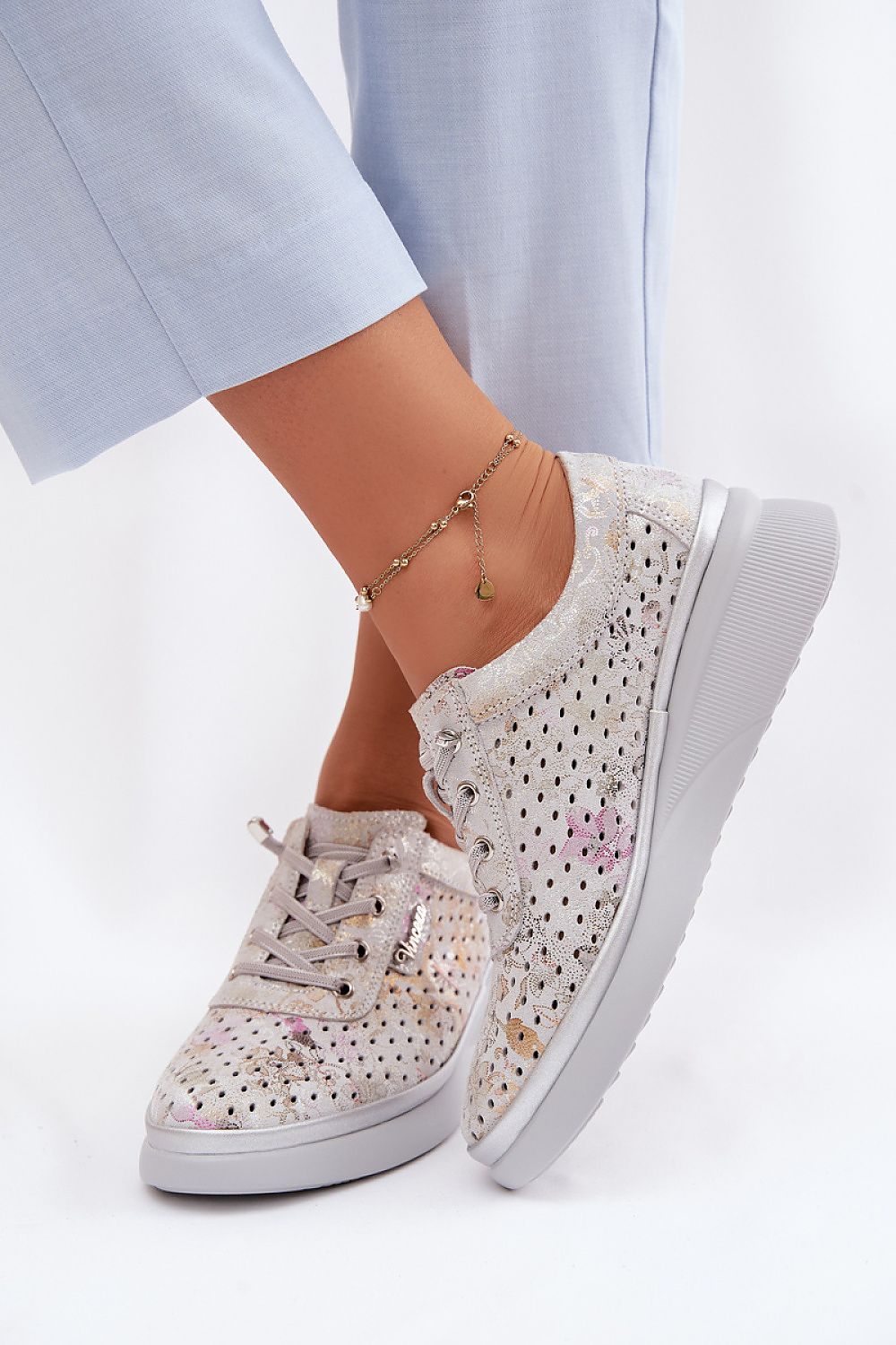  Polobotky na platformě model 226323 Step in style 