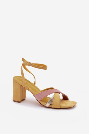  Sandály na podpatku  model 226336 Step in style 