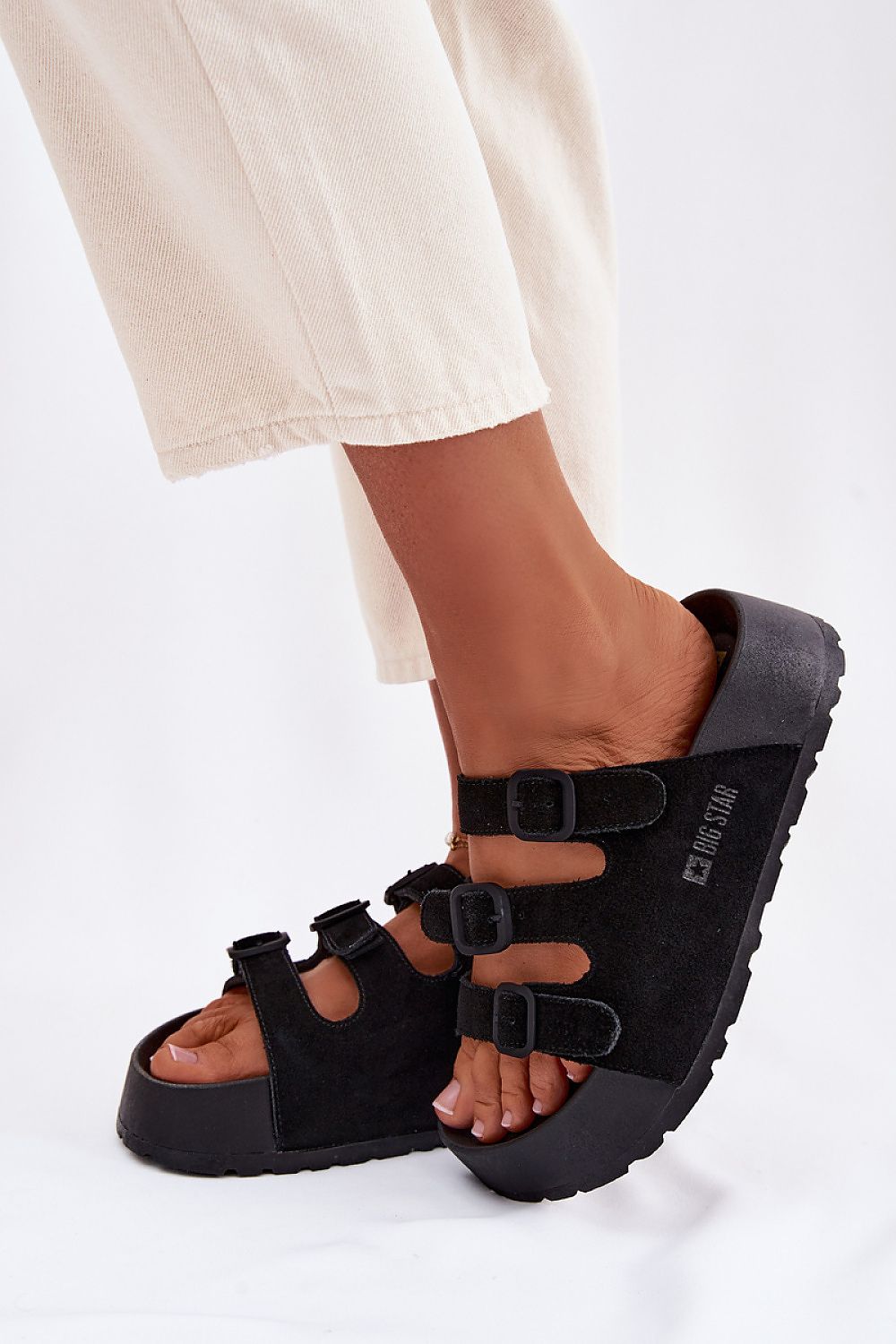  Klapky na platformě model 226347 Step in style 