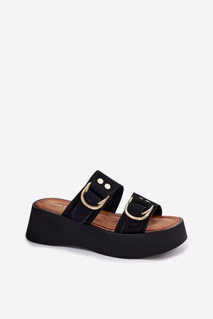  Klapky na platformě model 226359 Step in style 