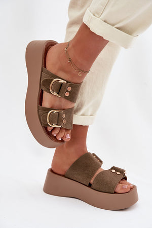  Klapky na platformě model 226360 Step in style 
