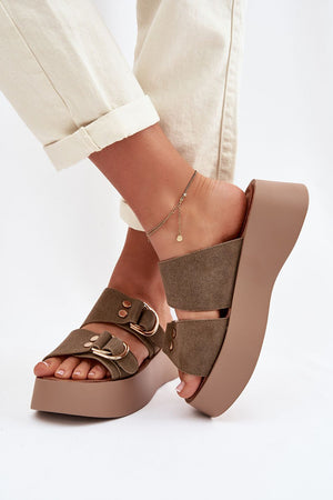  Klapky na platformě model 226360 Step in style 
