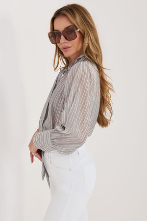  Košile s dlouhým rukávem  model 226442 Italy Moda 