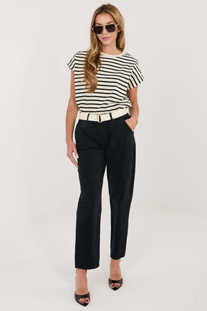  Kordové kalhoty model 226456 Italy Moda 