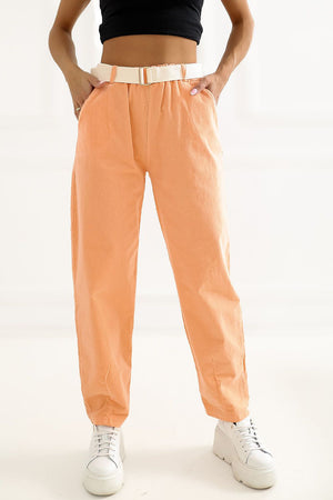  Kordové kalhoty model 226458 Italy Moda 