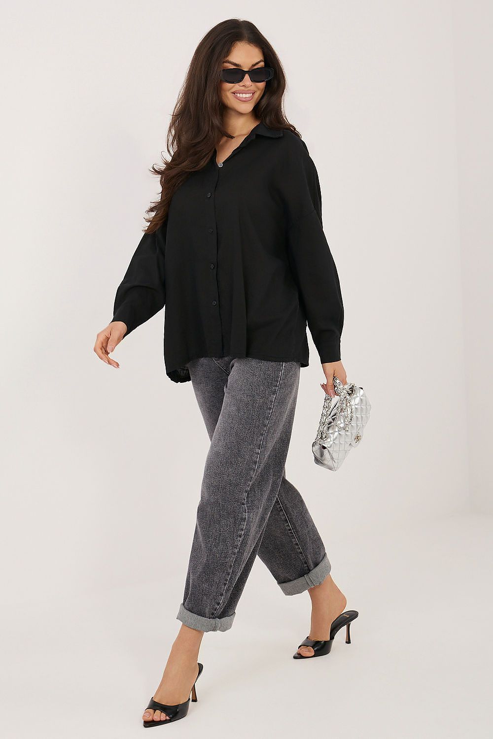  Košile s dlouhým rukávem  model 226476 Italy Moda 