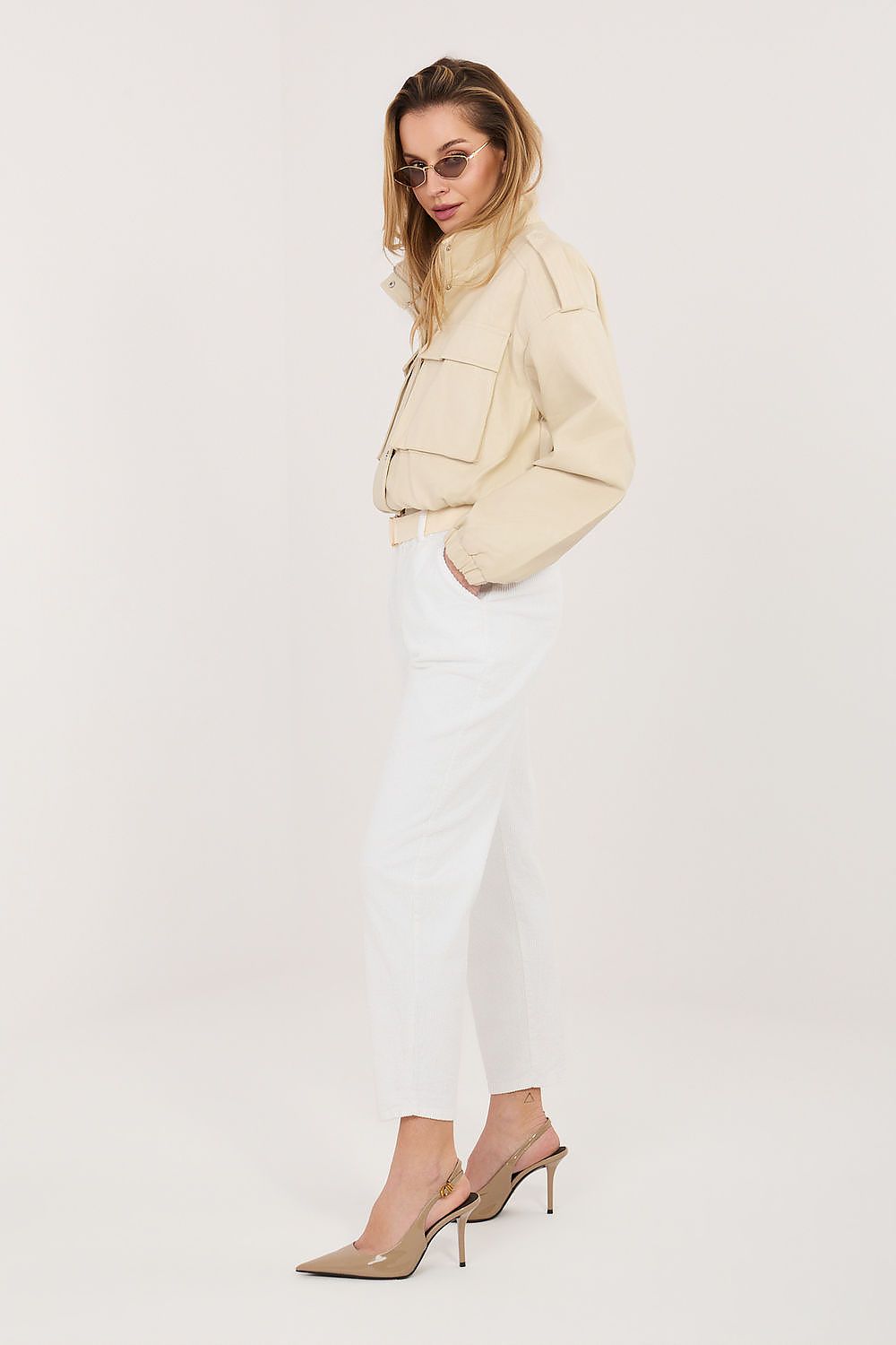  Kordové kalhoty model 226481 Italy Moda 