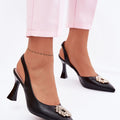  Sandály na podpatku  model 226501 Step in style 