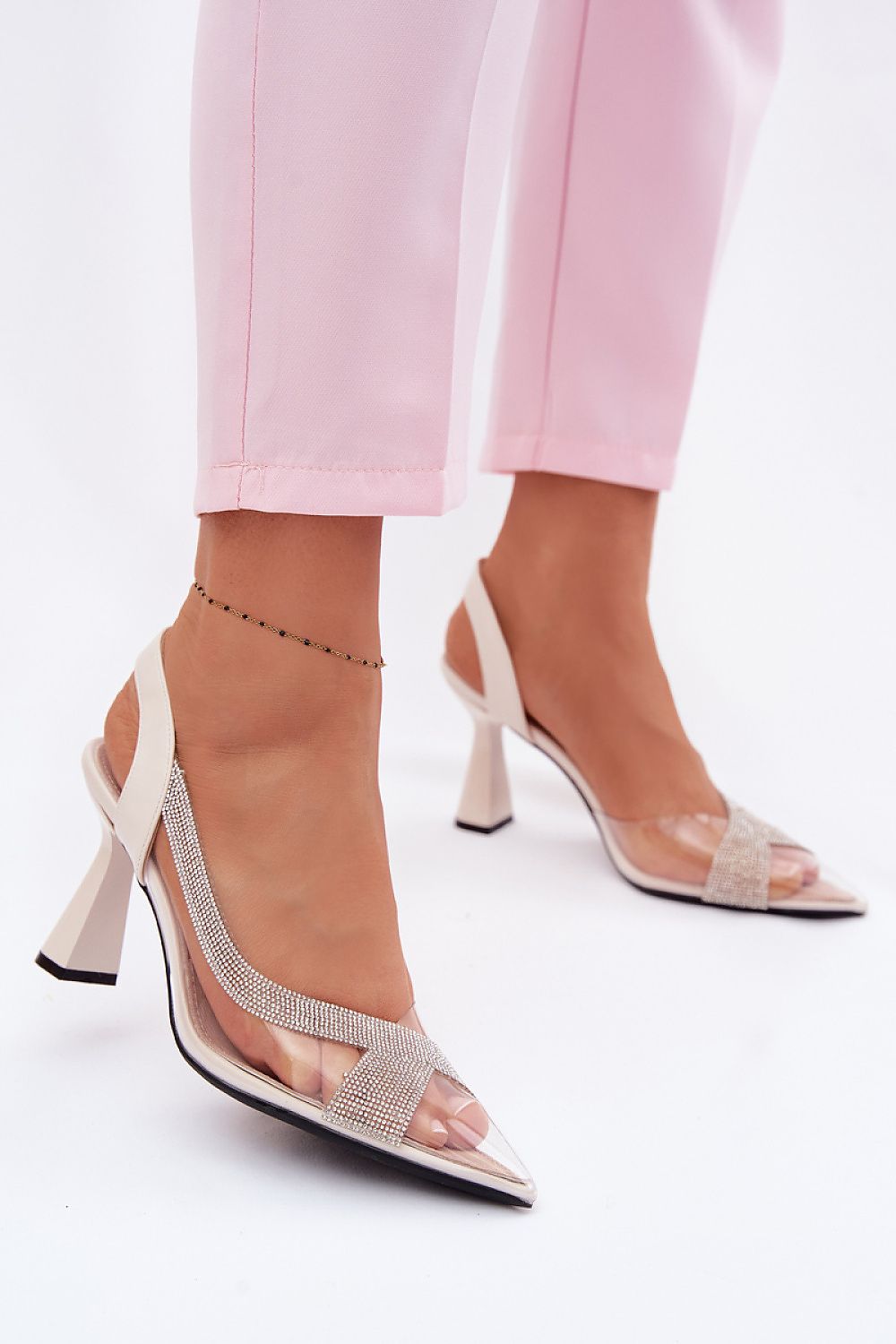  Sandály na podpatku  model 226503 Step in style 