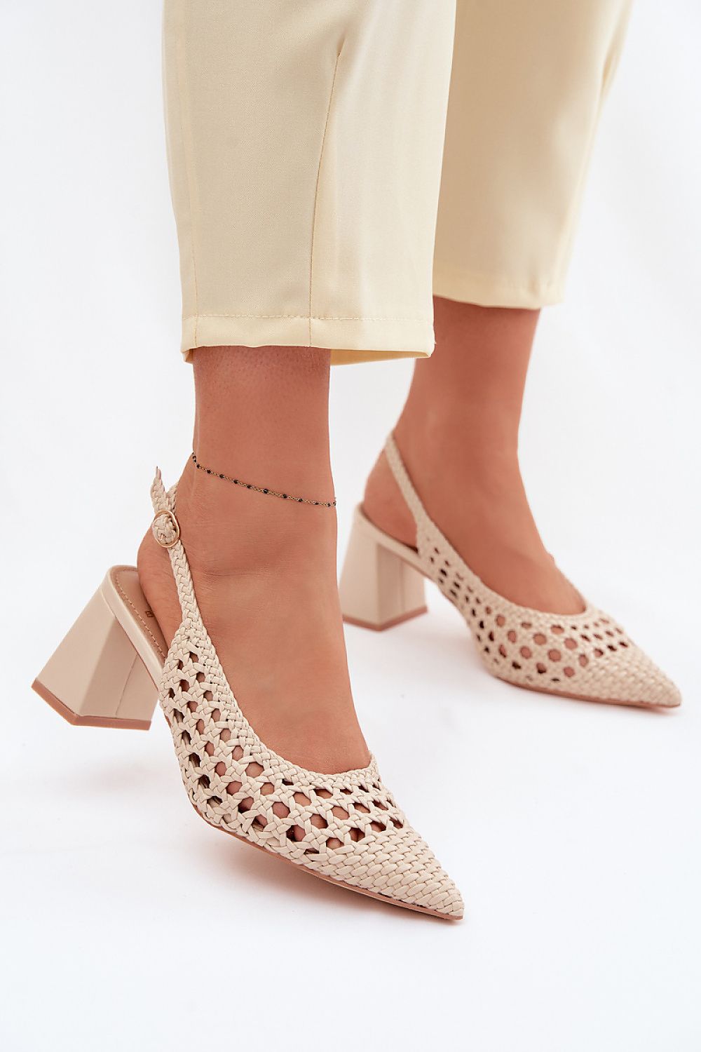  Sandály na podpatku  model 226506 Step in style 