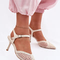  Sandály na podpatku  model 226509 Step in style 