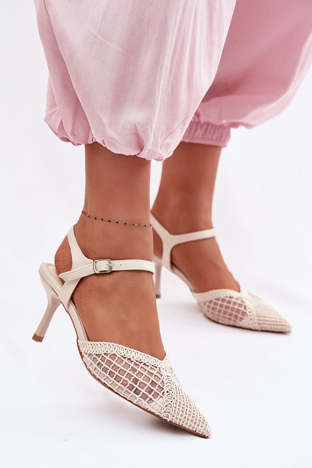  Sandály na podpatku  model 226509 Step in style 