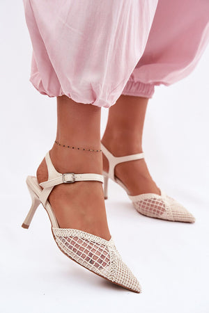 Sandály na podpatku  model 226509 Step in style 