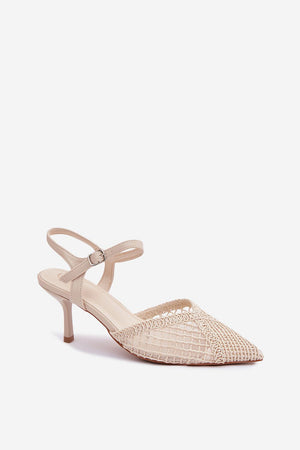  Sandály na podpatku  model 226509 Step in style 