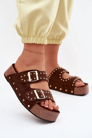 Klapky na platformě model 226518 Step in style 