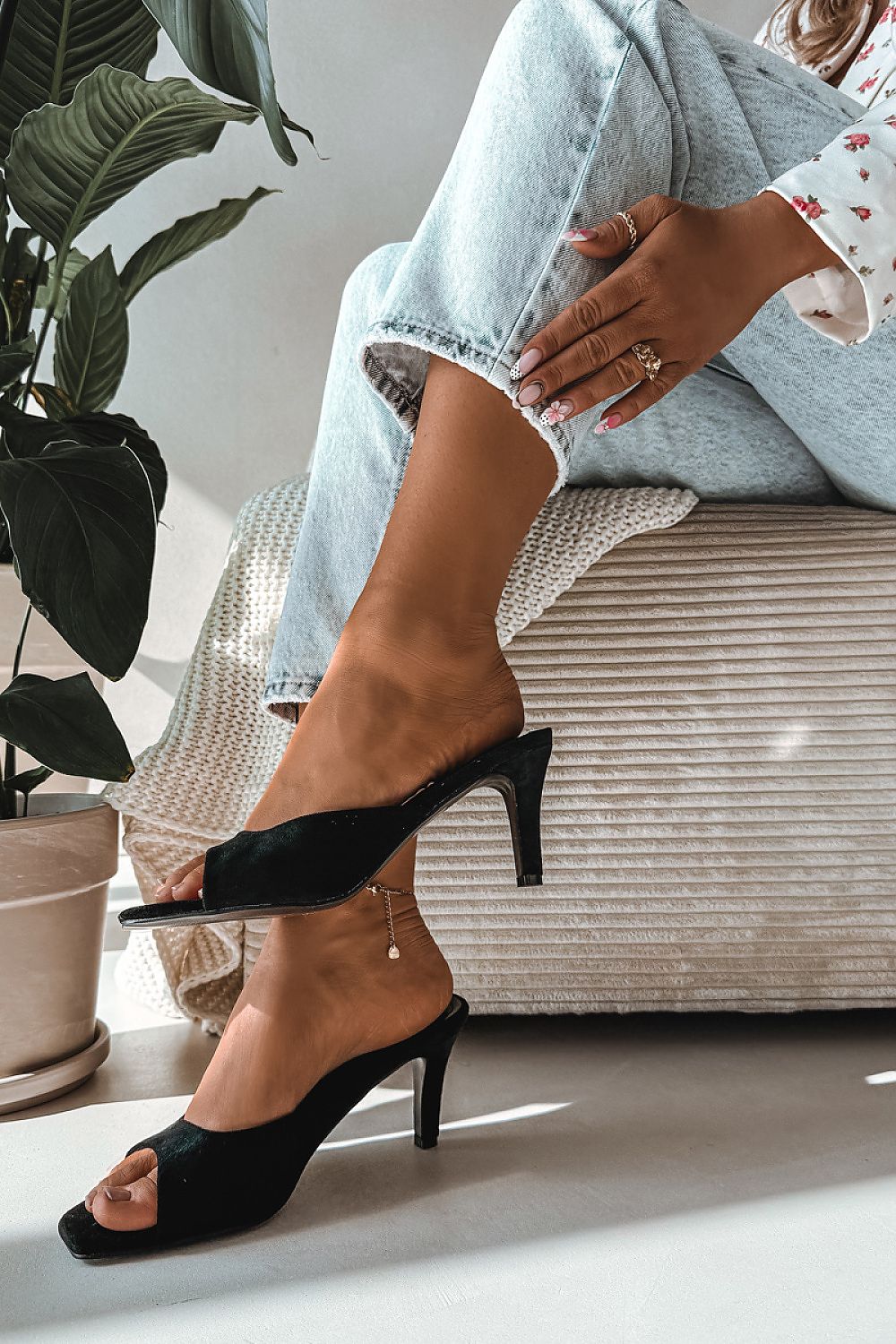  Klapky na podpatku model 226522 Step in style 