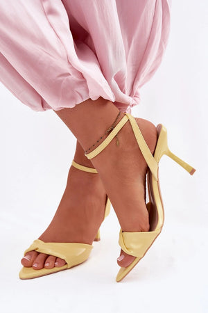  Sandály na podpatku  model 226516 Step in style 