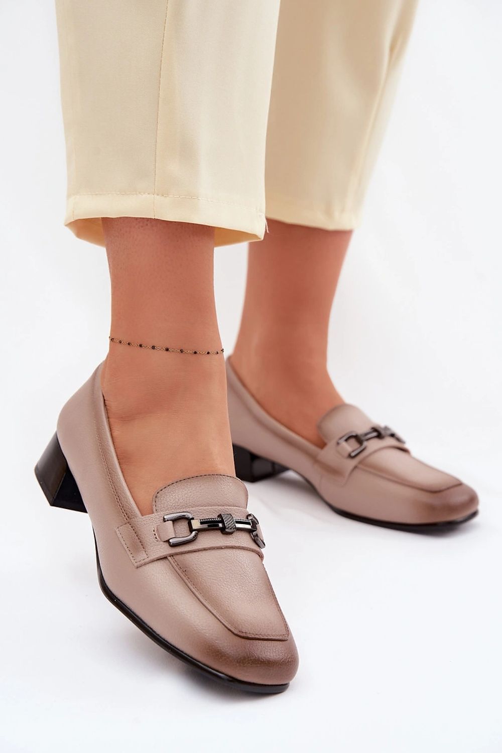  Polobotky na podpatku  model 226492 Step in style 
