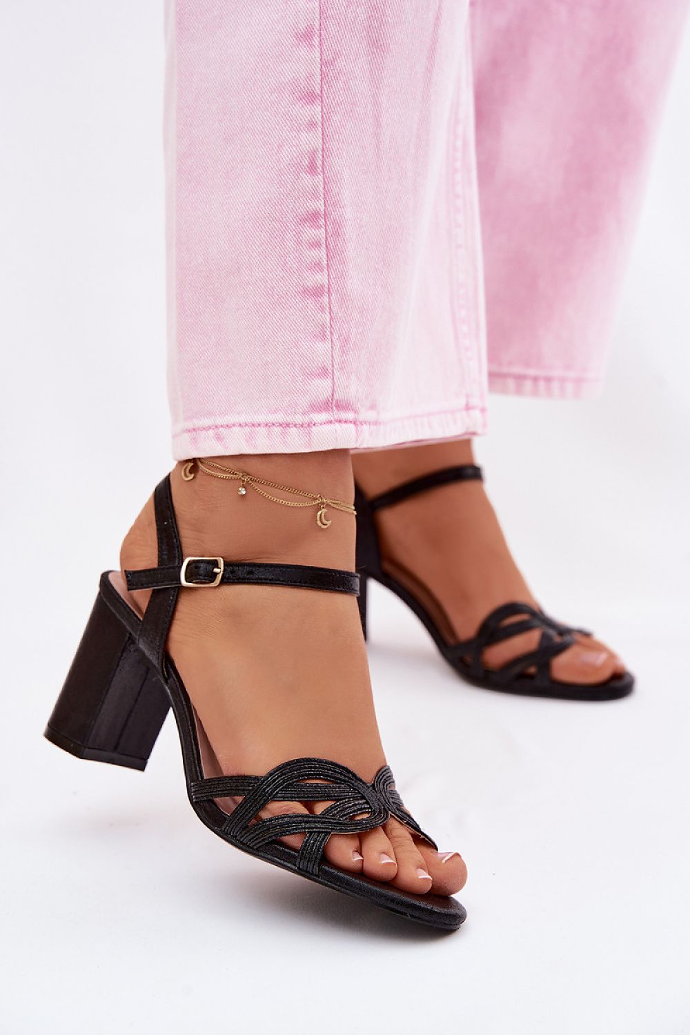  Sandály na podpatku  model 226912 Step in style 