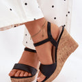  Sandály na podpatku  model 226913 Step in style 