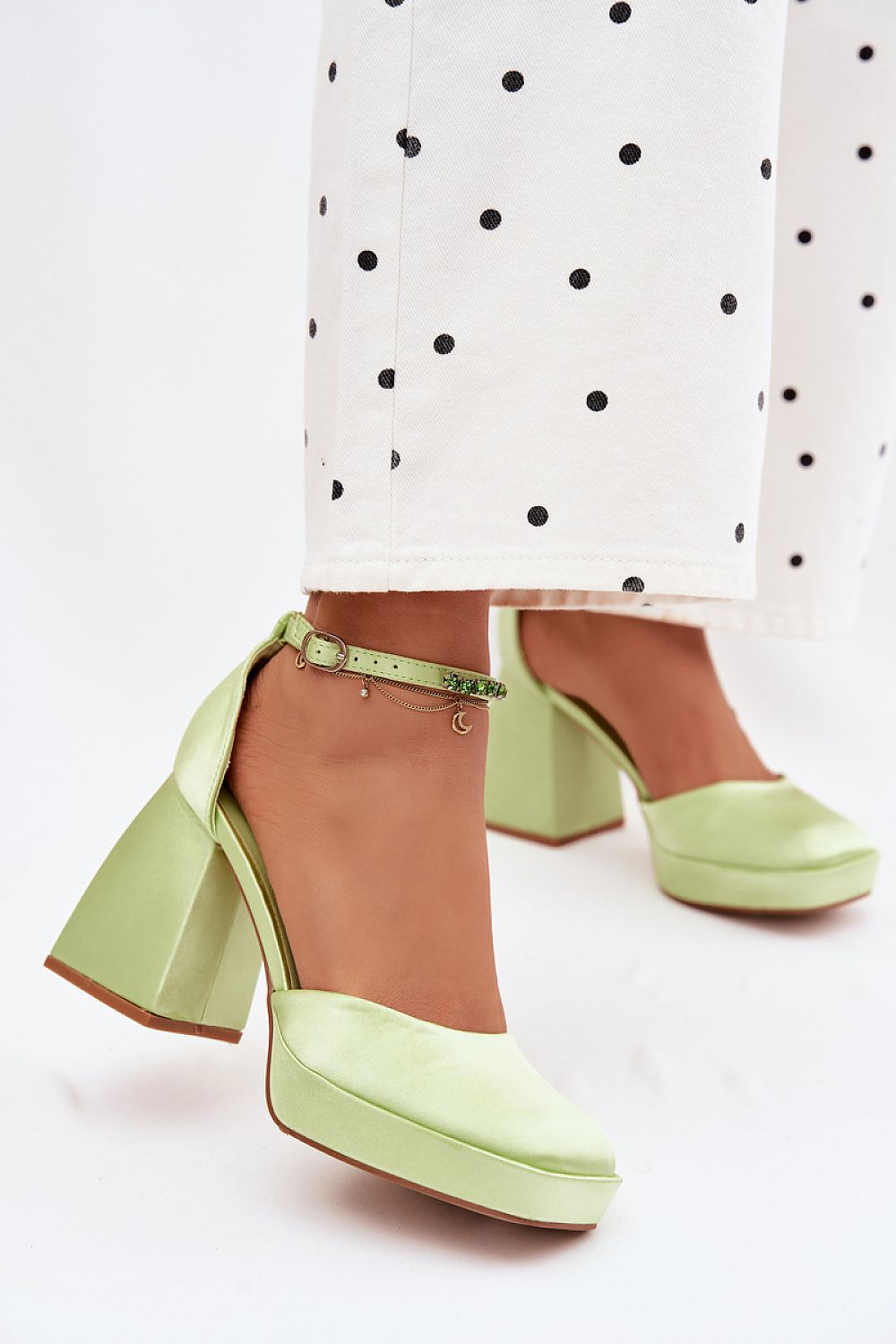  Sandály na podpatku  model 226914 Step in style 