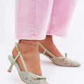  Sandály na podpatku  model 226923 Step in style 
