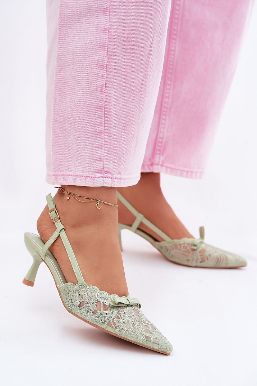  Sandály na podpatku  model 226923 Step in style 