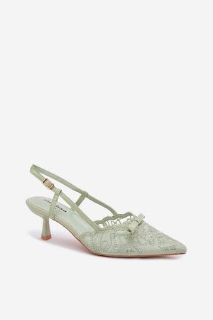  Sandály na podpatku  model 226923 Step in style 