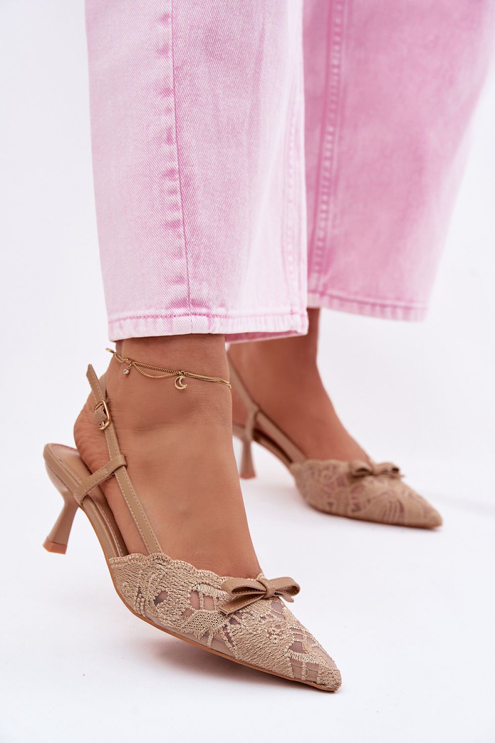  Sandály na podpatku  model 226924 Step in style 