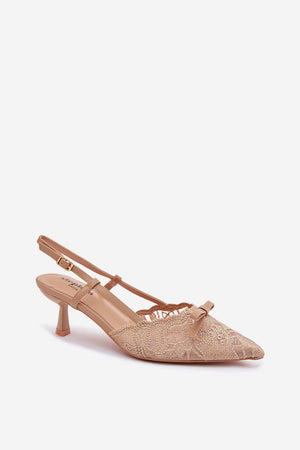  Sandály na podpatku  model 226924 Step in style 
