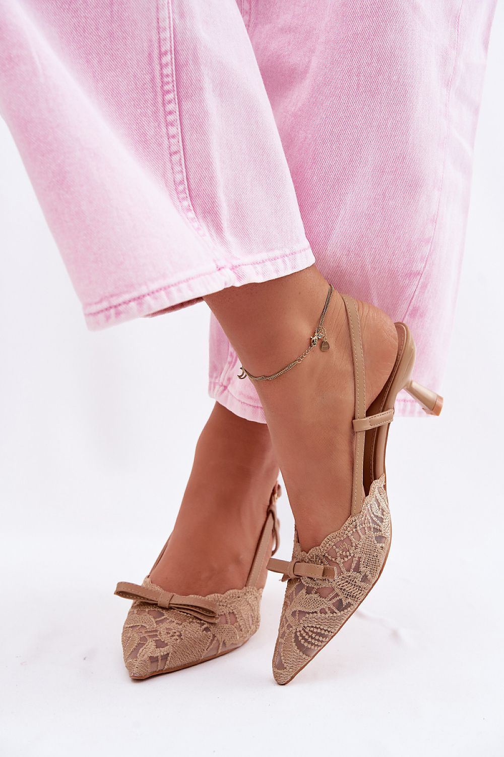  Sandály na podpatku  model 226924 Step in style 