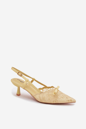  Sandály na podpatku  model 226926 Step in style 