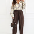  Kordové kalhoty model 226966 Rue Paris 