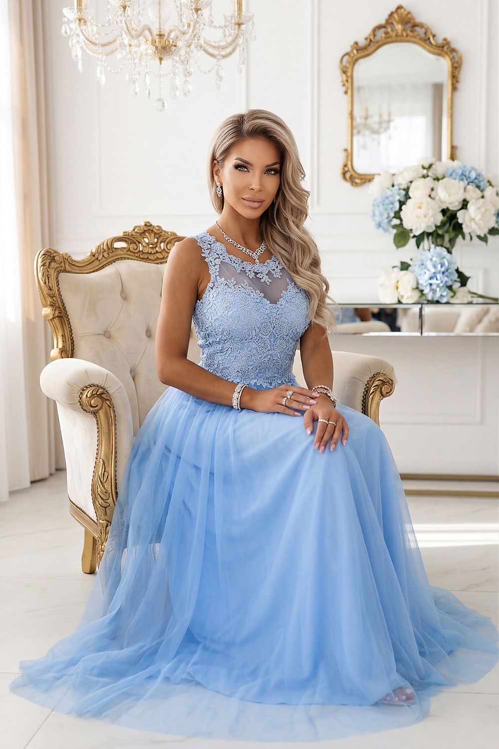  Dlouhé šaty  model 227063 Numoco 